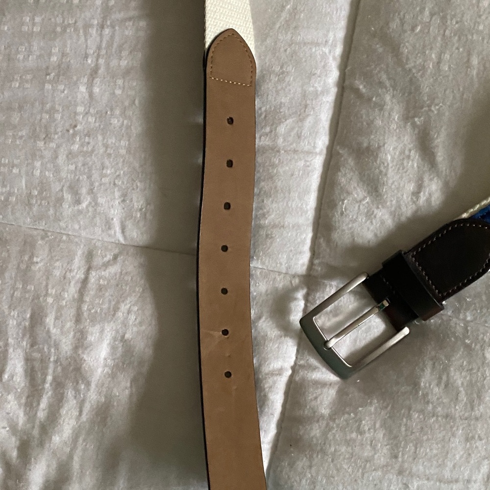 J Crew Blue Flamingo Belt 🦩 - Picture 4 of 5